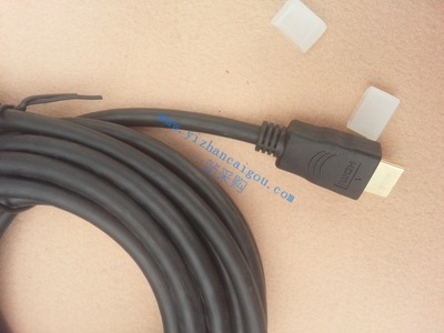 深圳市宏旭韬电子 供应优质5M黑色HDMI线，无网无环设计，连接稳定可靠